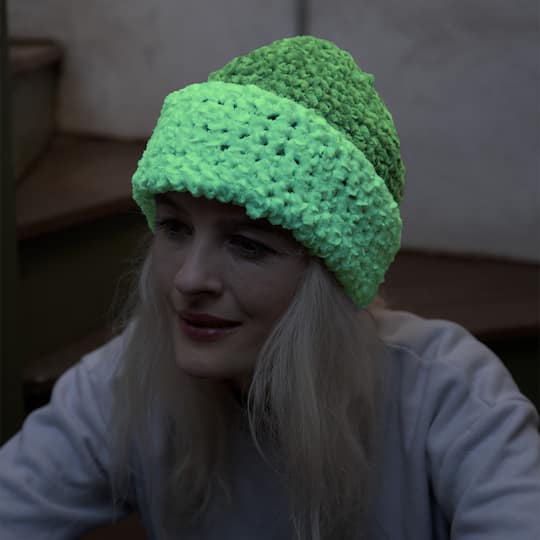 Lion Brand® DIY Glow Chenille Yarn